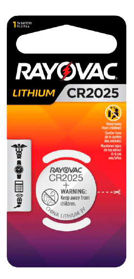 Pila de Lithium CR2025